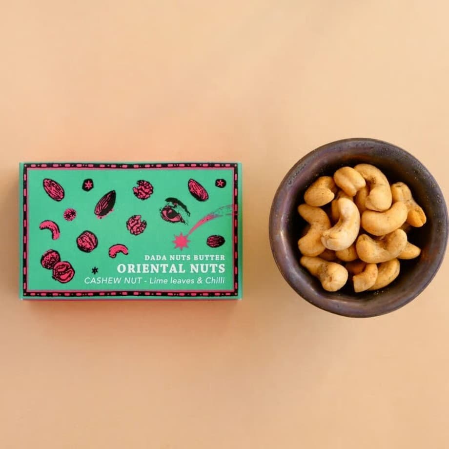 ORIENTAL NUTS CASHEW NUT〈lime leaves & chili〉