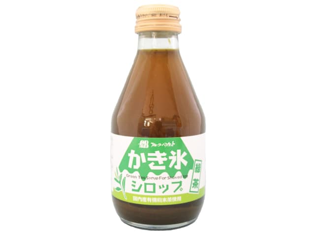かき氷シロップ緑茶