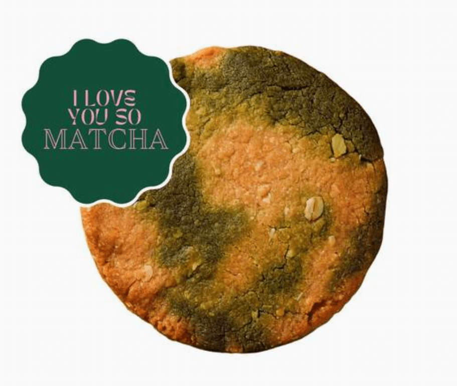 オリジナルチャンククッキー I LOVE YOU SO MACHA（有機抹茶クッキー）