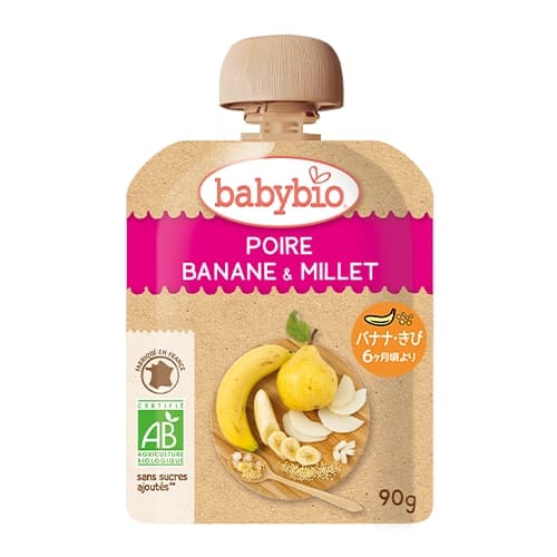 ベビースムージー 洋なし・バナナ・きび