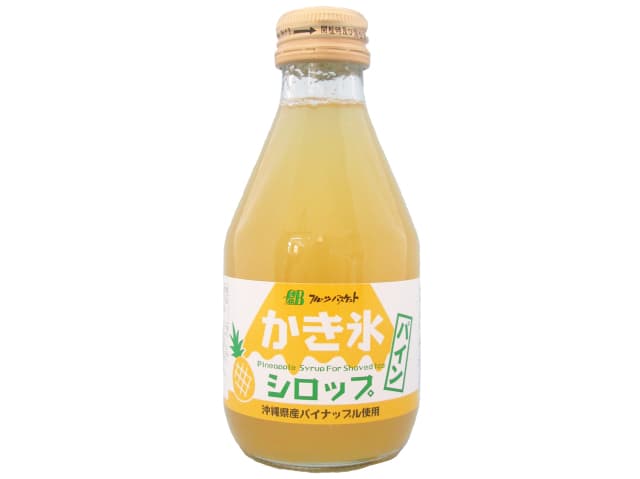 かき氷シロップパイン