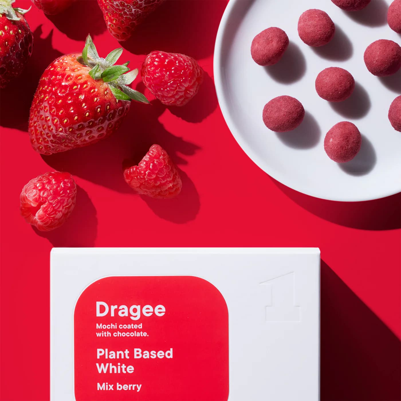 Dragee　Plant Based White Mix berry