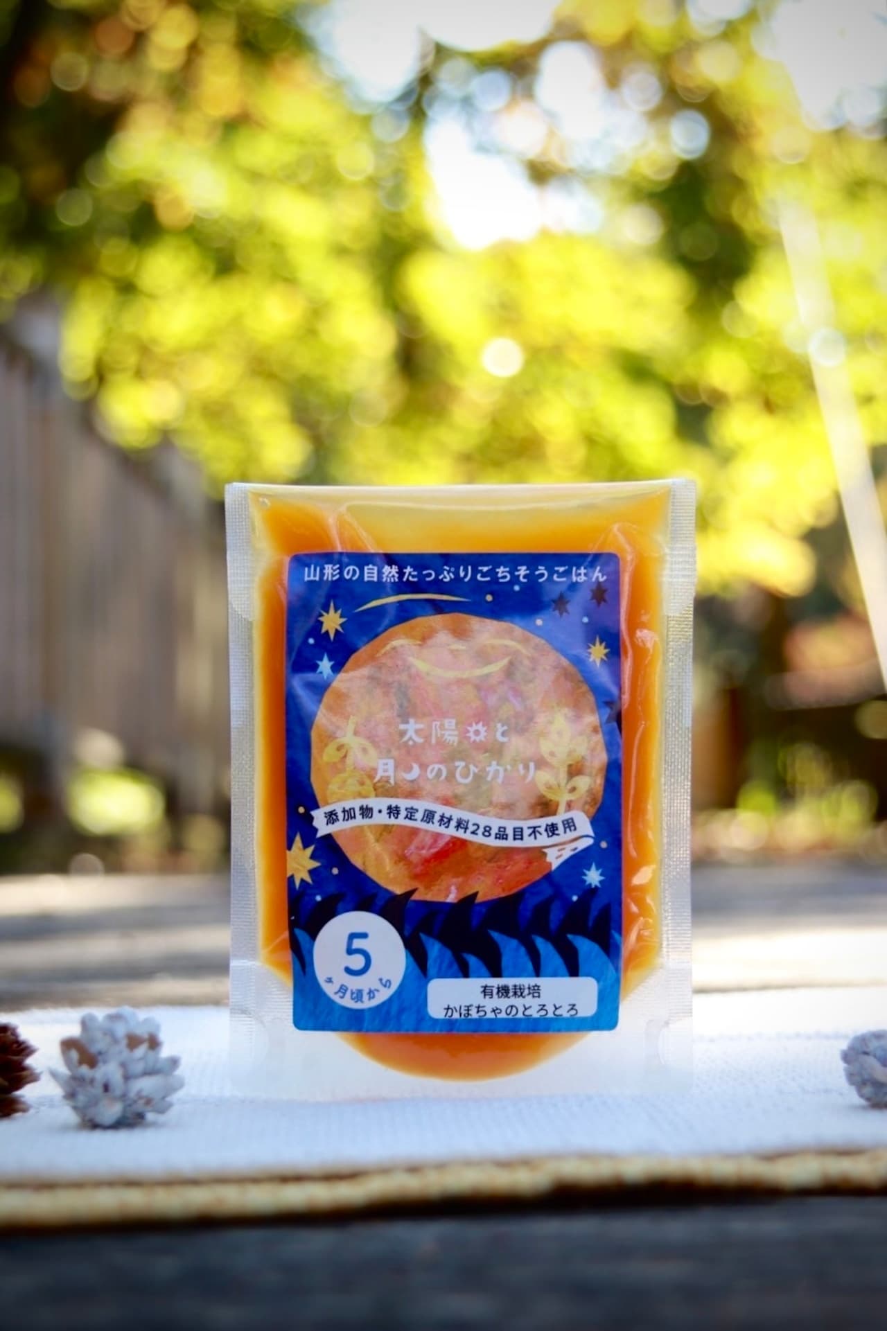 【はじめてのお野菜】有機栽培　かぼちゃのとろとろ