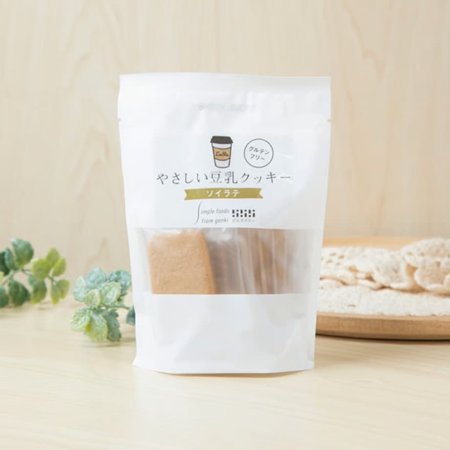 やさしい豆乳クッキー　ソイラテ