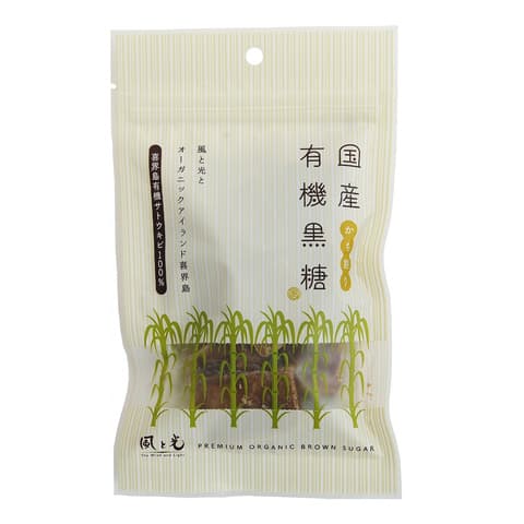 国産有機黒糖(かち割り) 