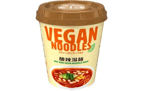ヴィーガンヌードル酸辣湯麺