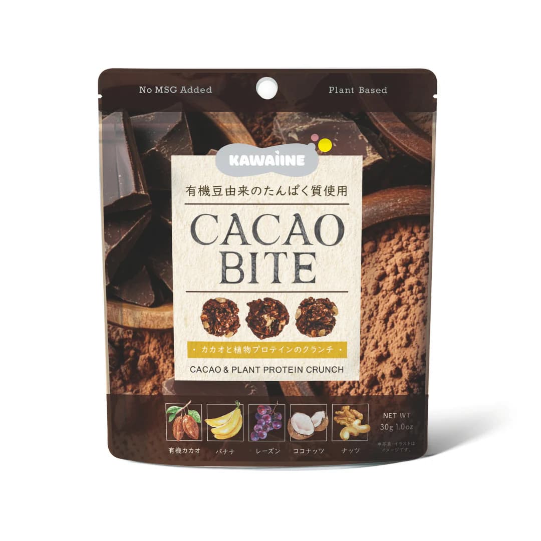 【CACAO BITE】カカオと植物プロテインのクランチ