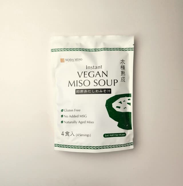 Instant VEGAN MISO SOUP（ヴィーガン即席おみそ汁） 4食入