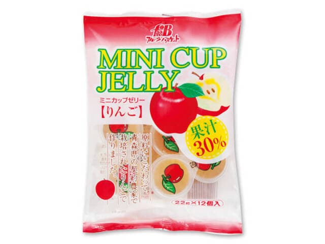 ミニカップゼリー・りんご