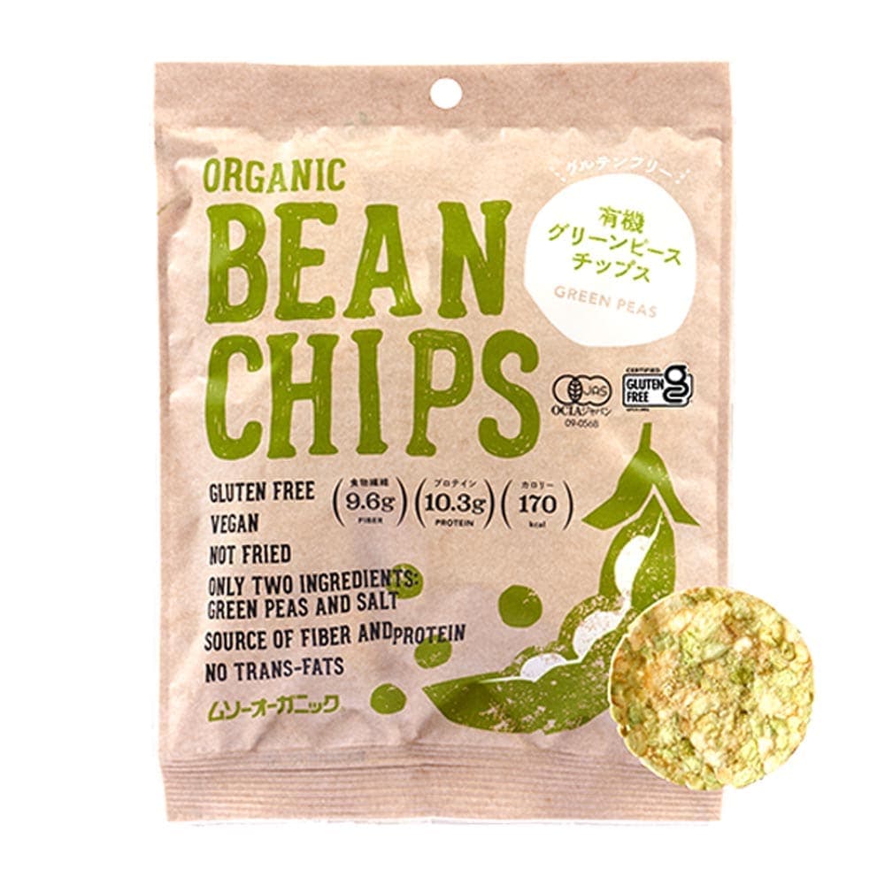 有機グリーンピースチップス