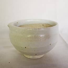 すりばち　白唐津　3.5寸