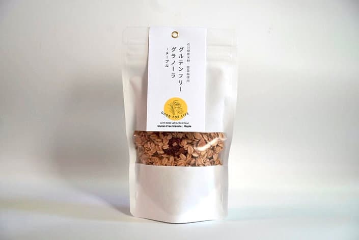グルテンフリー米粉のグラノーラ　メープル
