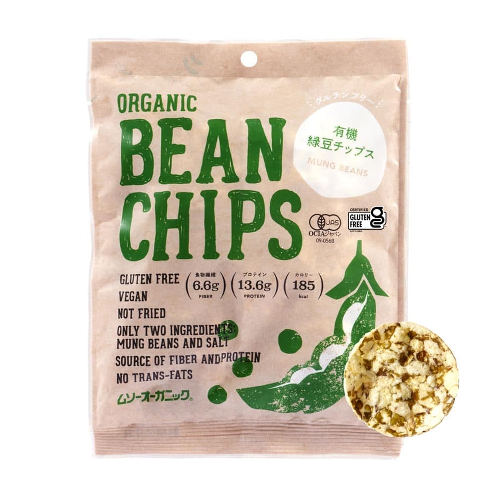 有機緑豆チップス