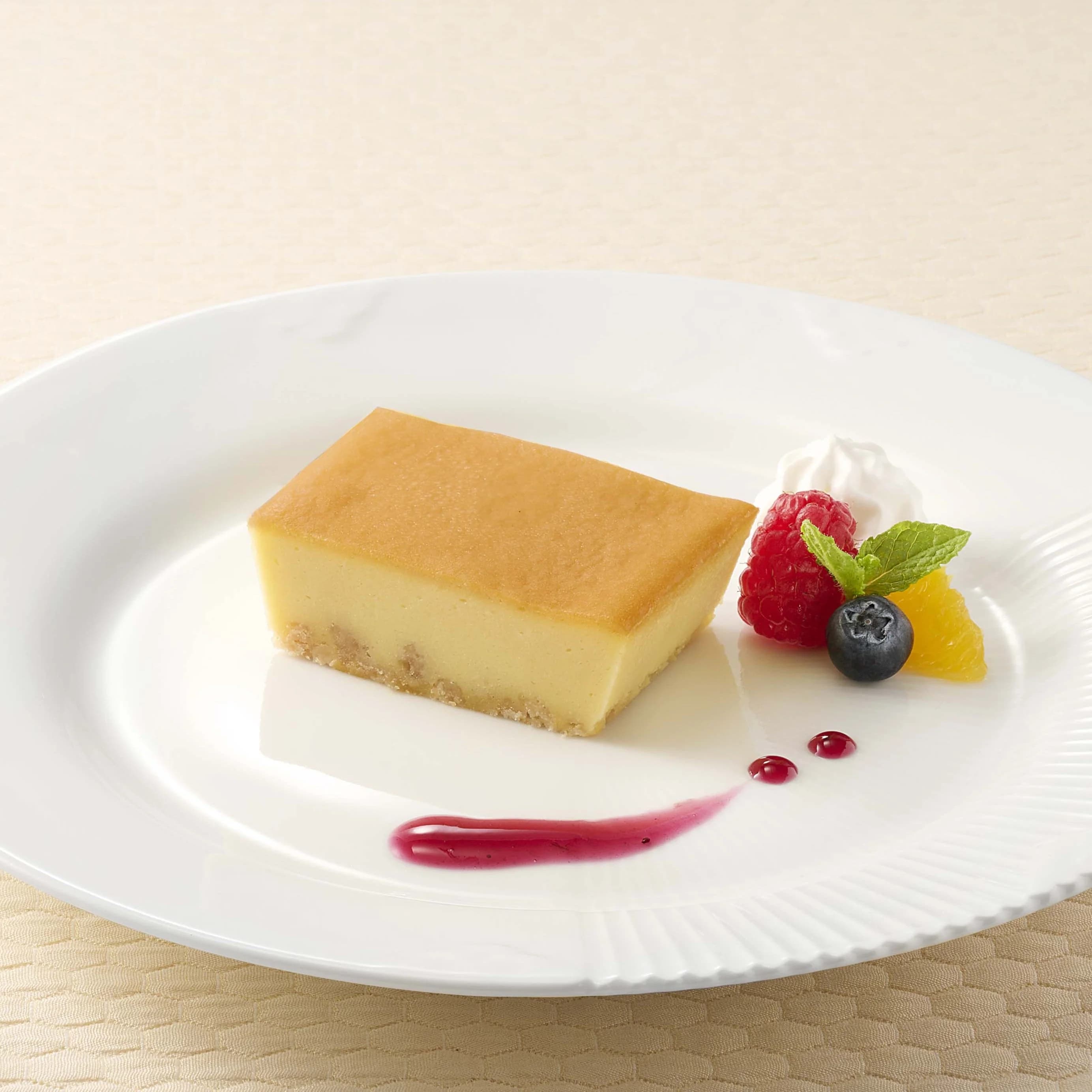 植物生まれのベイクドチーズケーキ