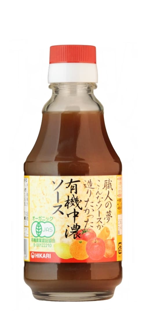 職人の夢 こんなソースが造りたかった 有機中濃ソース