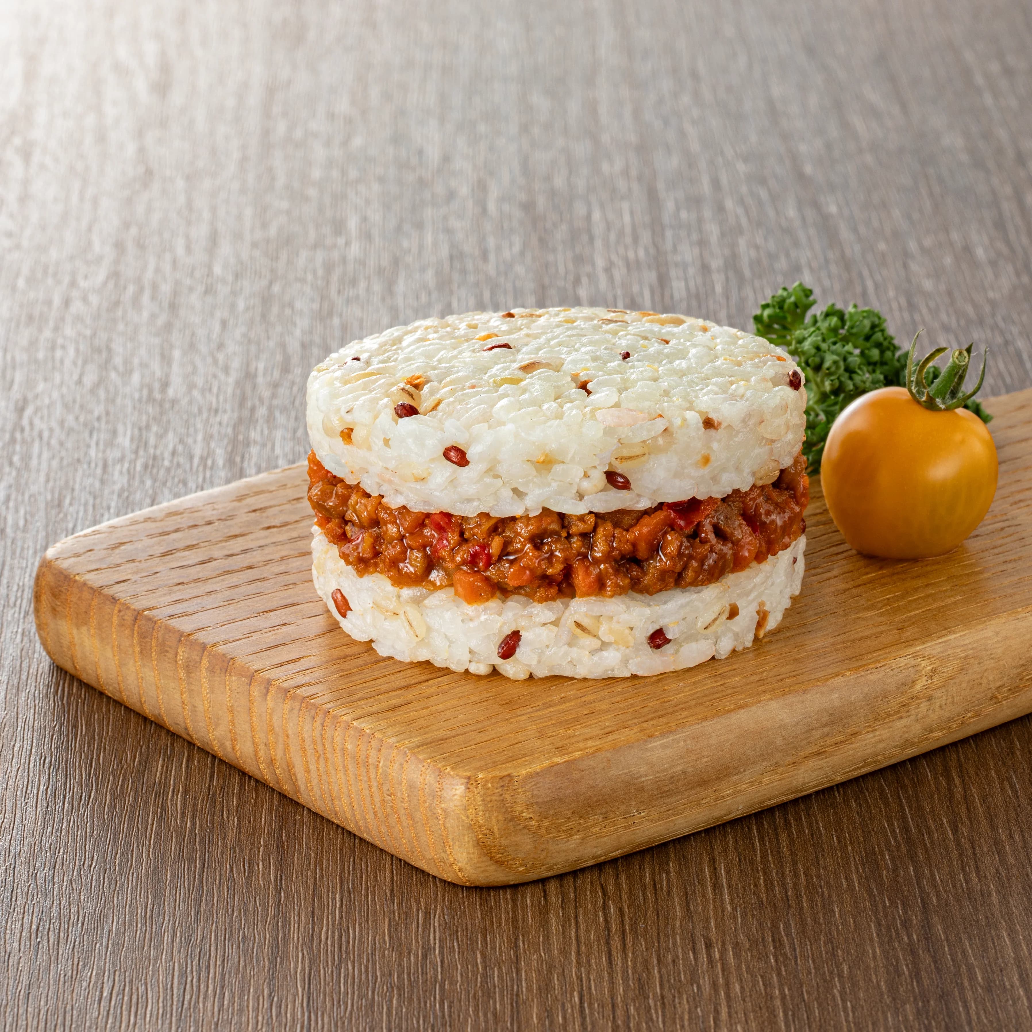 雑穀ライスバーガー　キーマカレー味