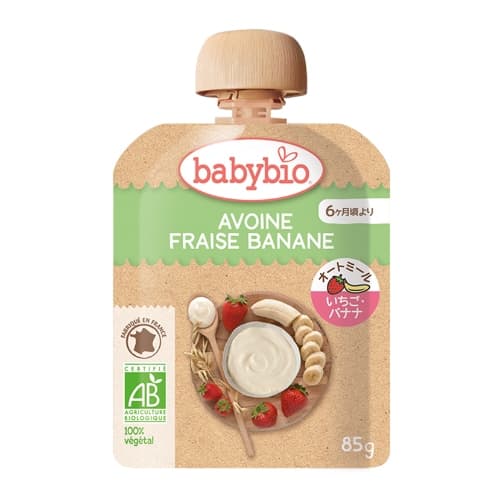 ベビーオートミール ストロベリー・バナナ