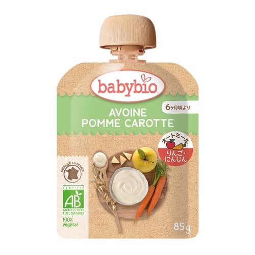 ベビーオートミール アップル・キャロット