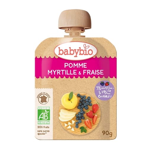 ベビースムージー アップル・ブルーベリー・ストロベリー