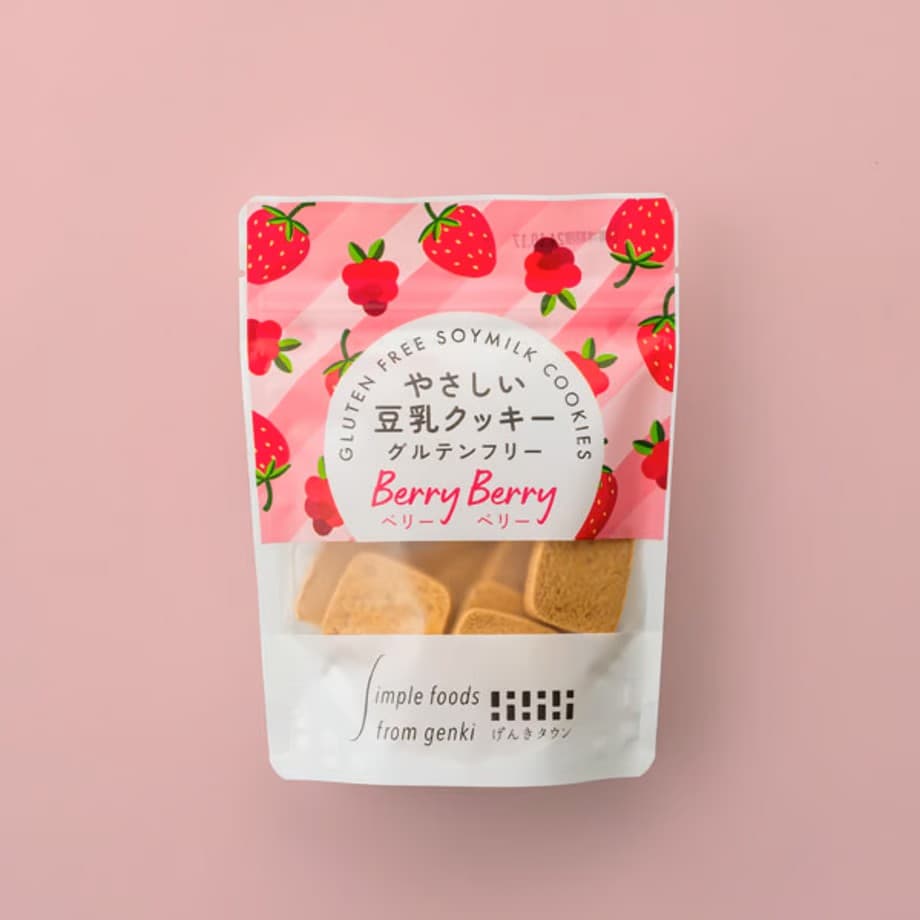 やさしい豆乳クッキー　ベリーベリー