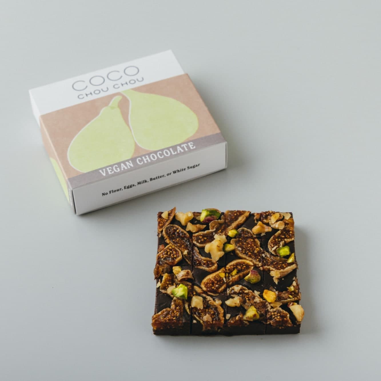 ヴィーガン生チョコレート イチジク＆ナッツ