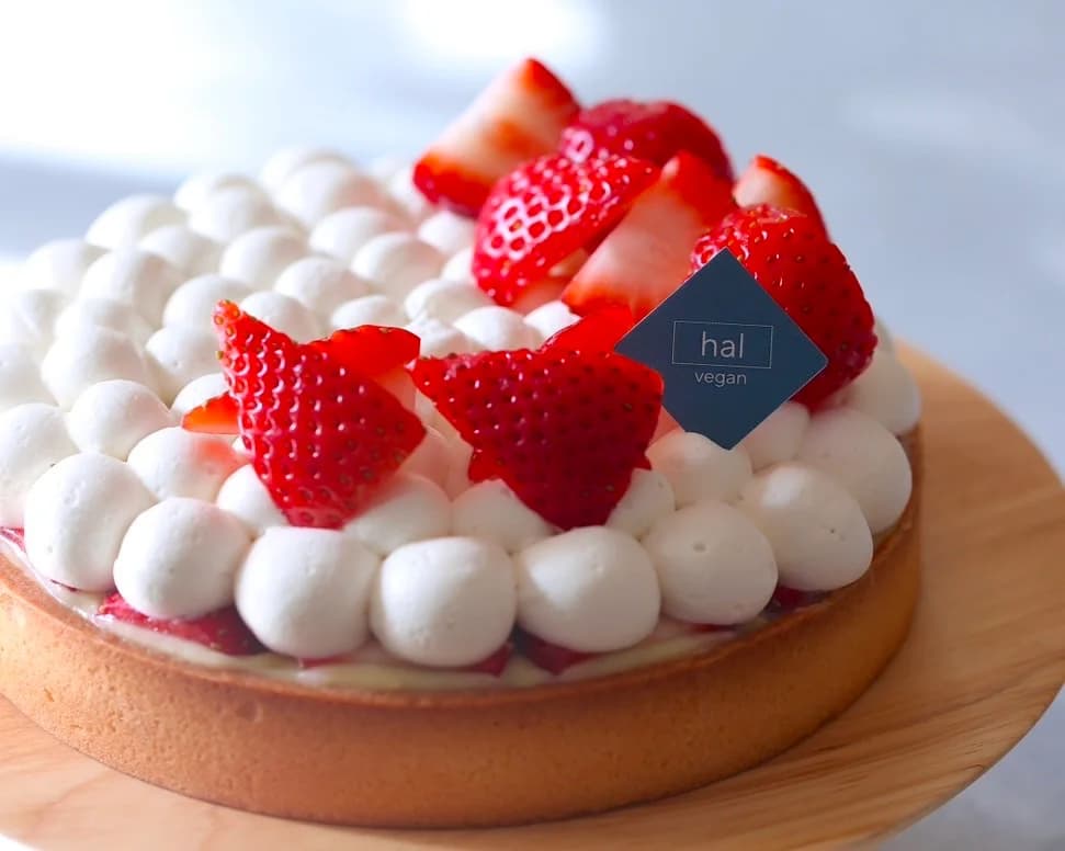 苺のソイレアチーズタルト