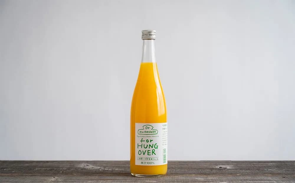 二日酔いの朝に飲む柑橘ジュース