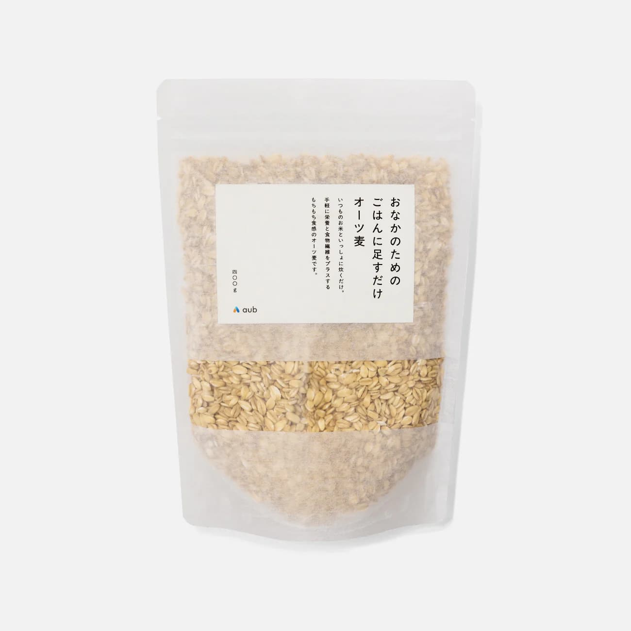 おなかのためのごはんに足すだけオーツ麦