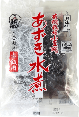 有機あずき水煮