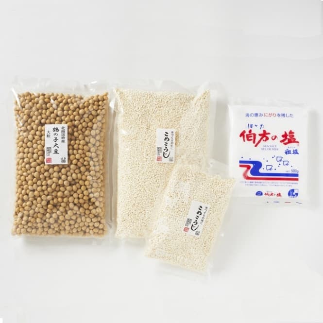 手造りみそセット (樽なし)