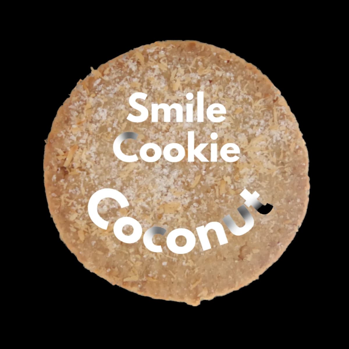 【3枚セット】オブゴのスマイルクッキー ココナッツ（ヴィーガン/グルテンフリー）