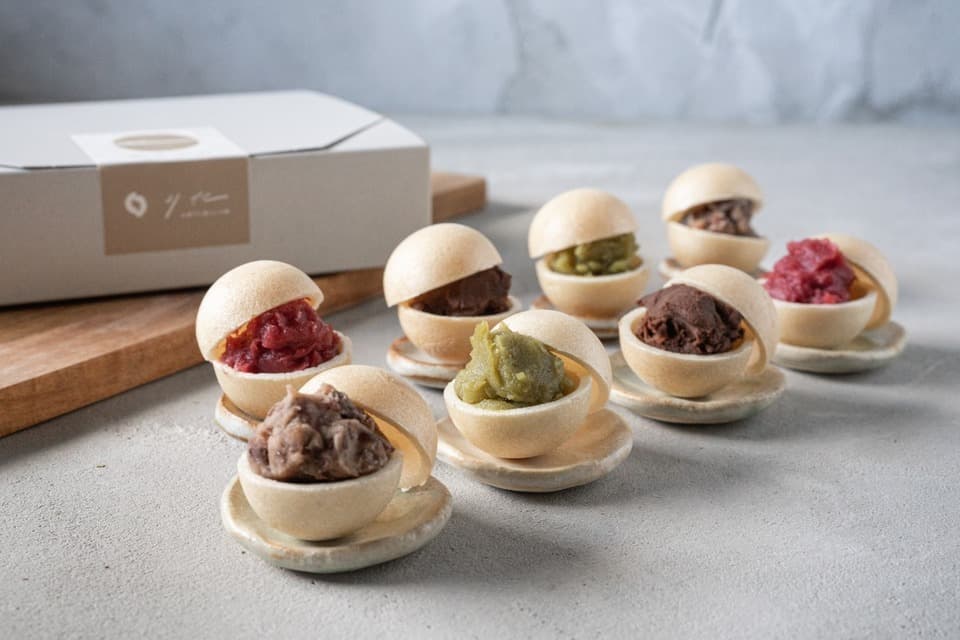 有機農家の厳選素材で手詰めを楽しむ手作り最中