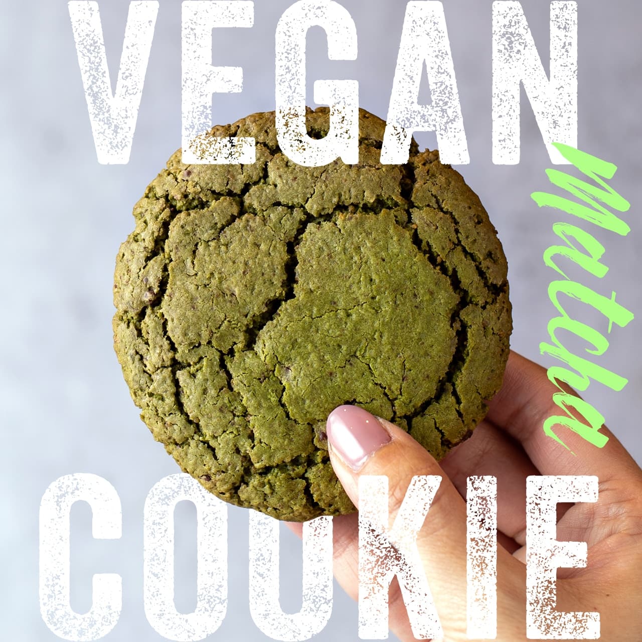 vegan 抹茶クッキー