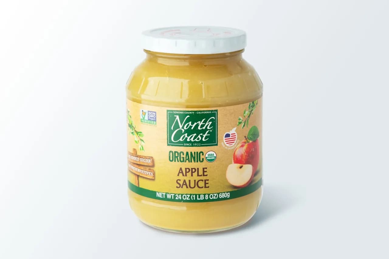 有機アップルソース プレーン