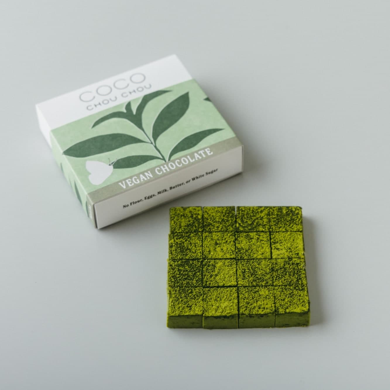 ヴィーガン生チョコレート 抹茶