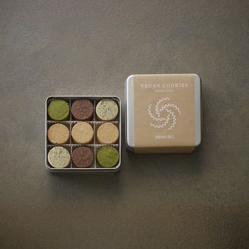 ヴィーガンクッキー缶
