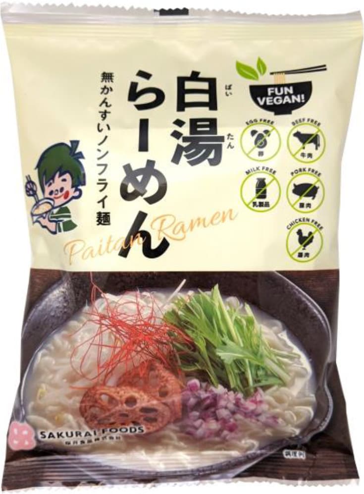 VEGAN　白湯らーめん