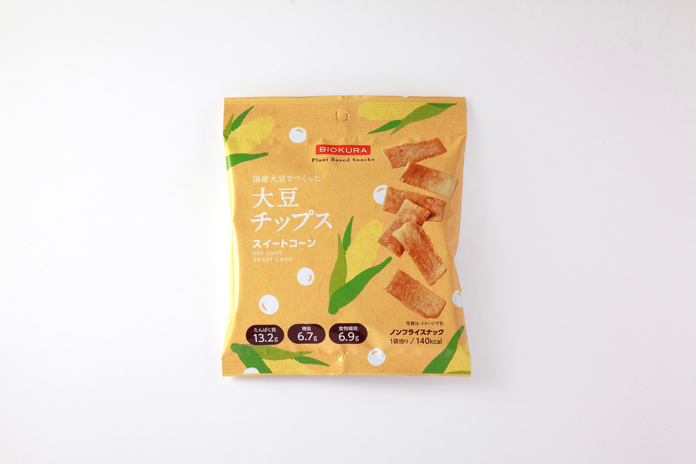 大豆チップス　スイートコーン