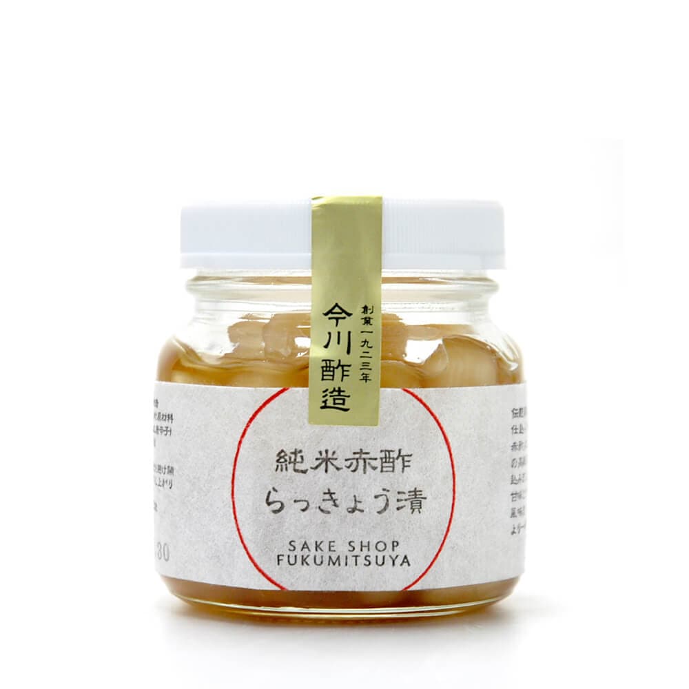 純米赤酢 らっきょう漬け