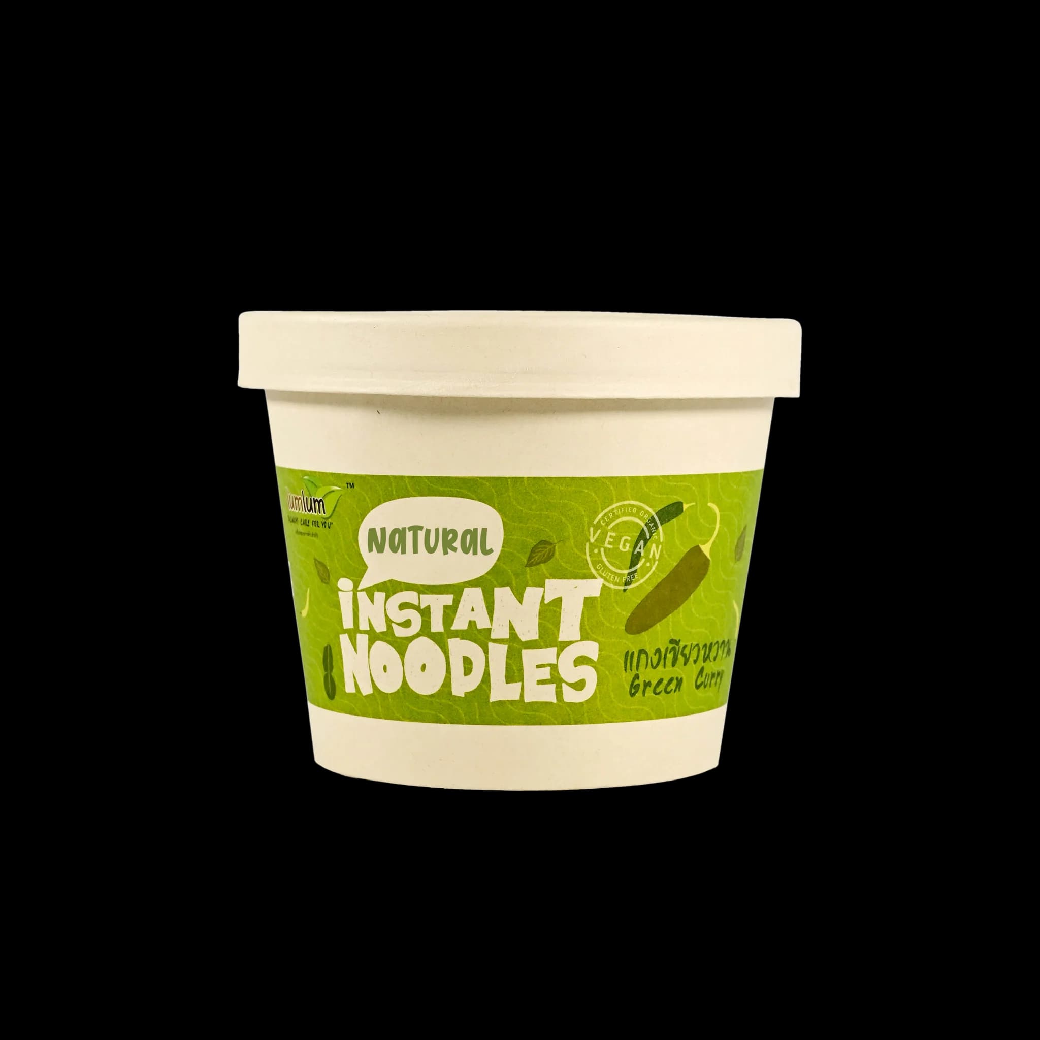 ヘルシーヴィーガン玄米麺 グリーンカレー味