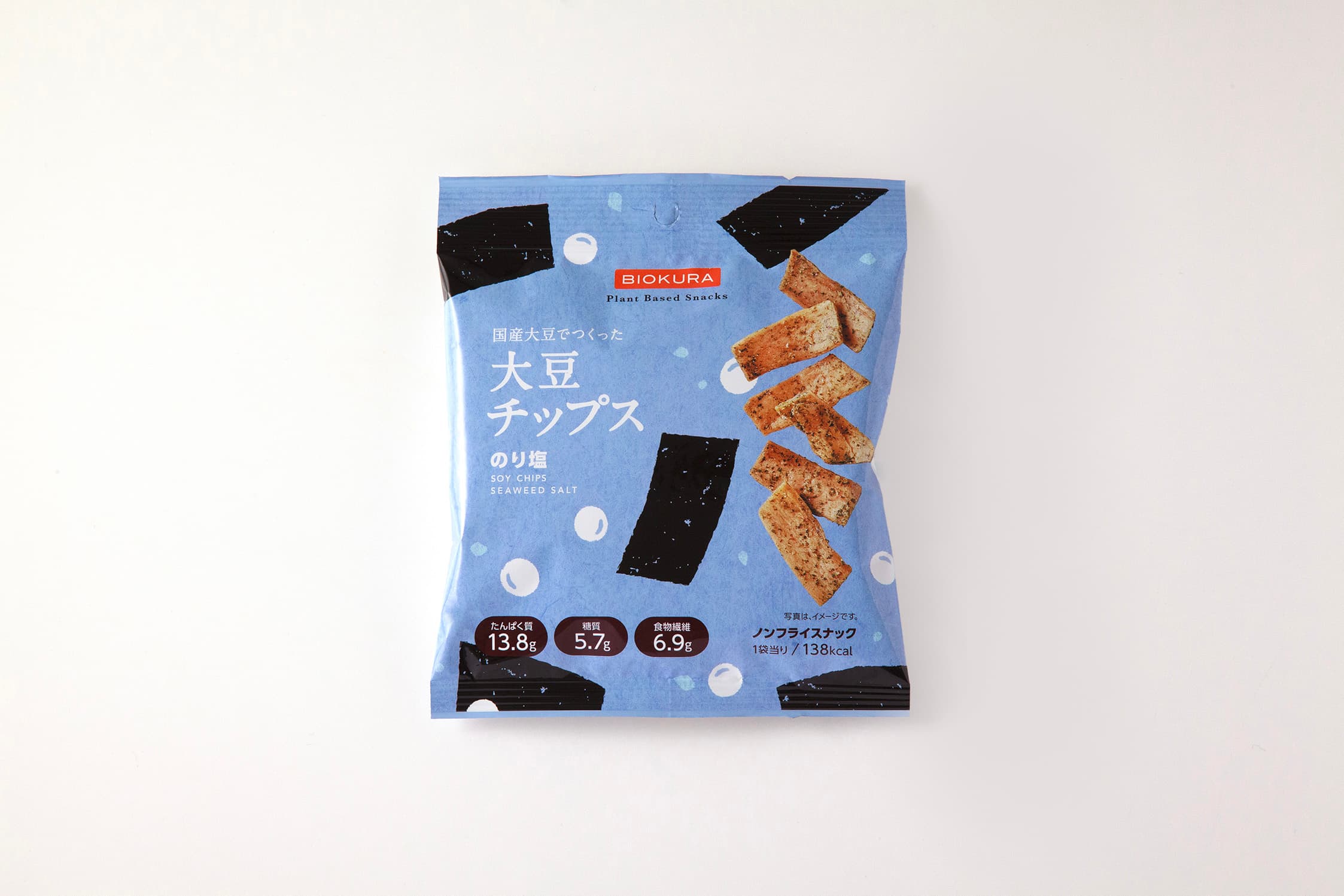 大豆チップス　のり塩