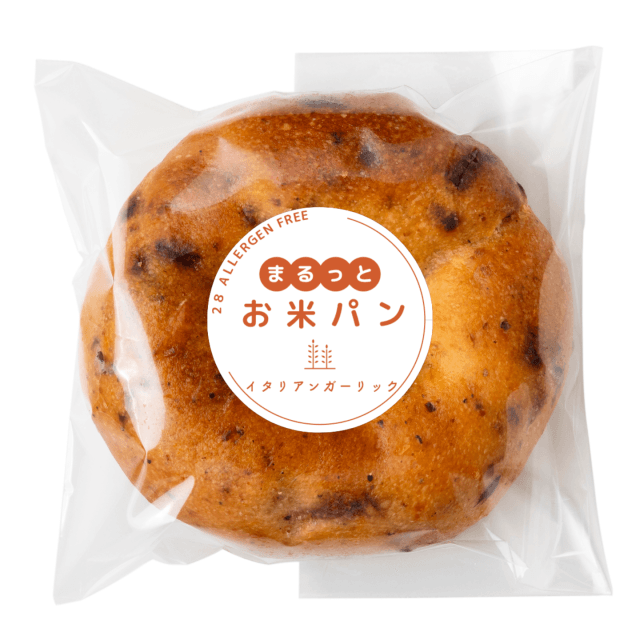 まるっとお米パン　イタリアンガーリック味