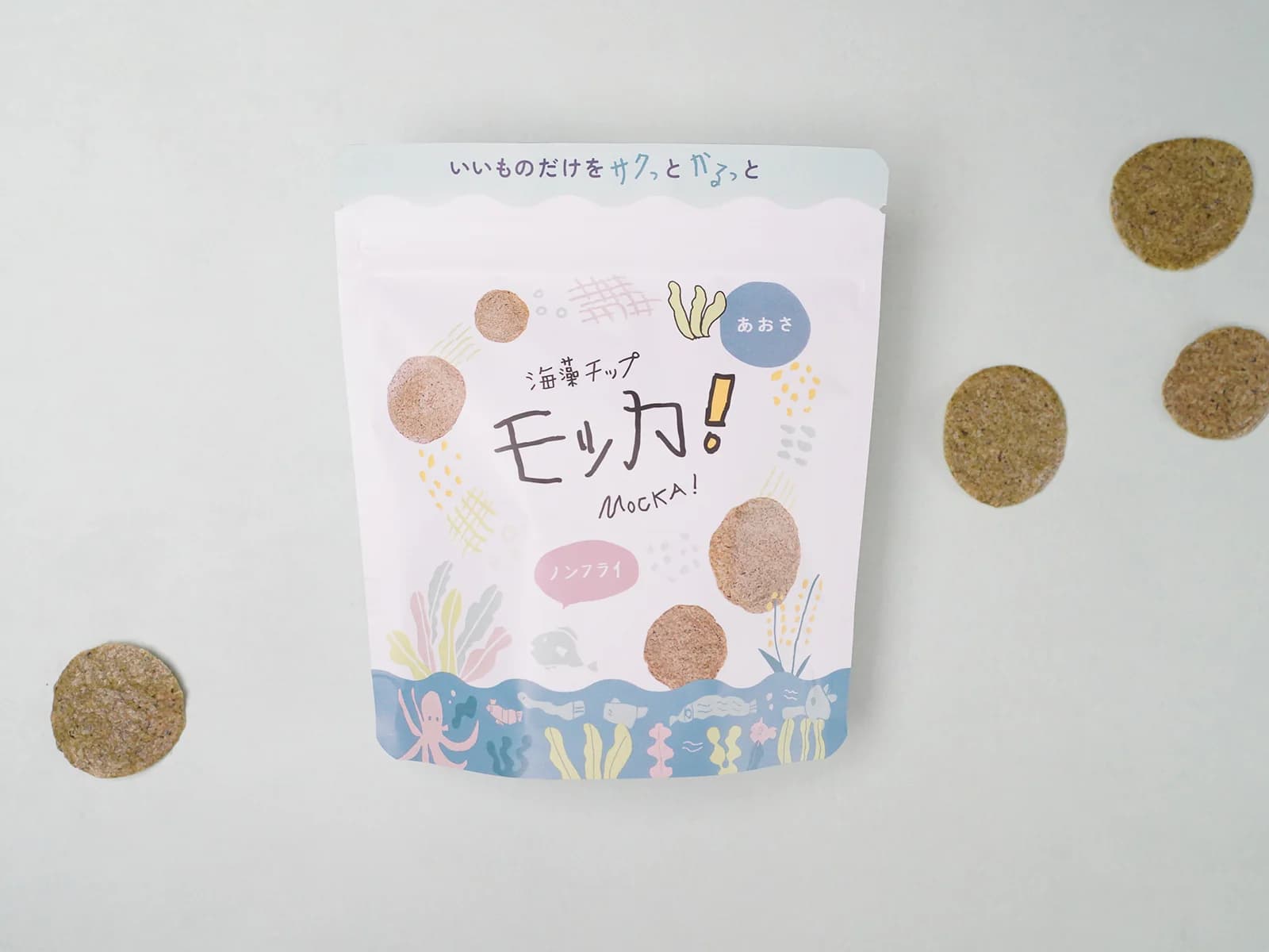 海藻チップモッカ！あおさ味