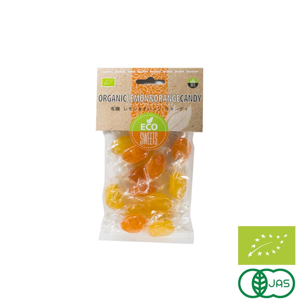 有機レモン＆オレンジキャンディ