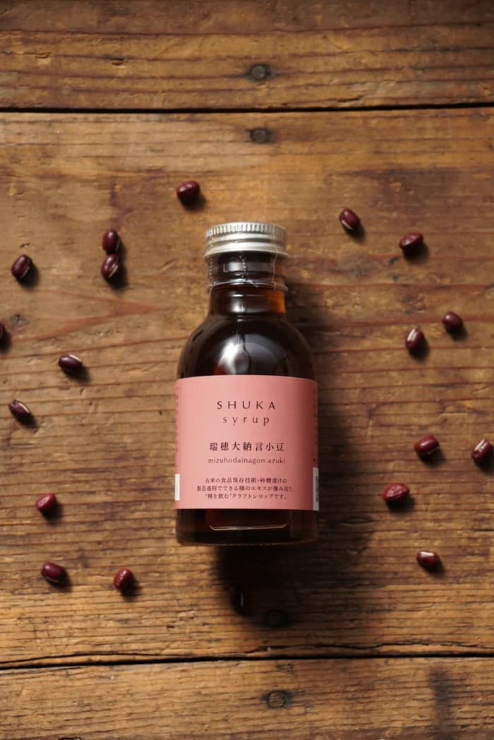 SHUKA syrup 瑞穂大納言小豆