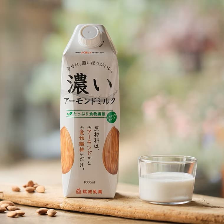 濃いアーモンドミルク たっぷり食物繊維　1000ml×6本