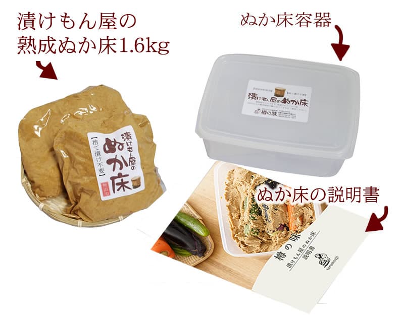 カンタンぬか床セット