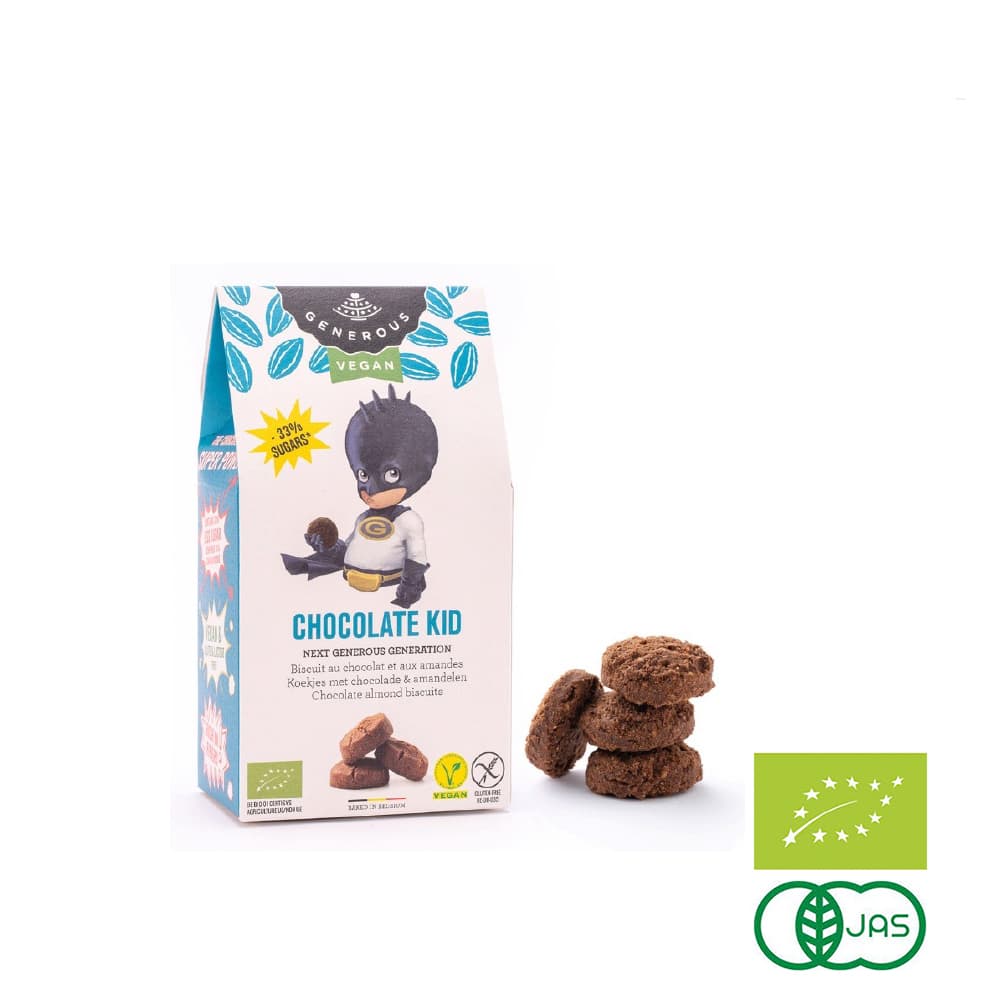 有機グルテンフリークッキー チョコレートキッド