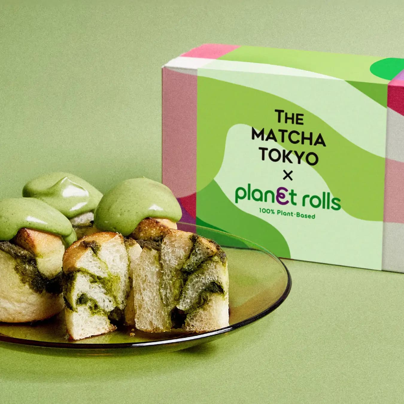 planet rolls　抹茶