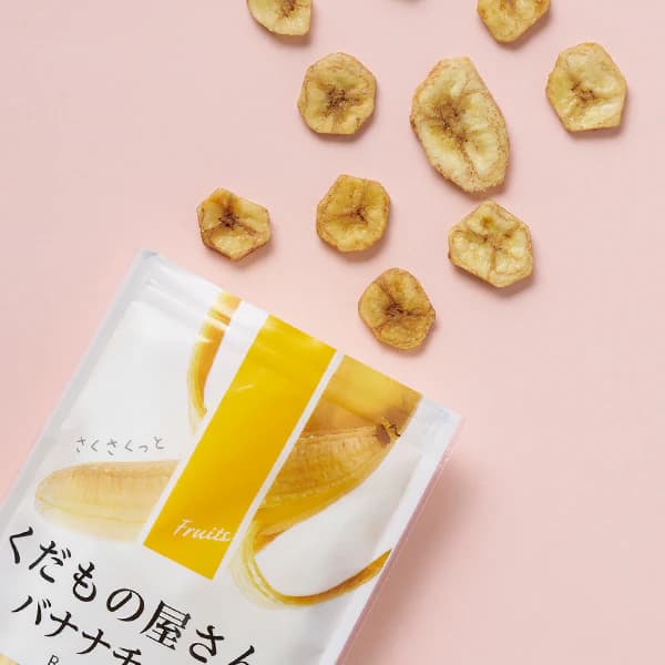 くだもの屋さんのバナナチップス
